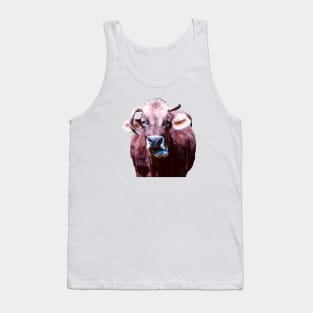 The ugliest cow in Switzerland / Swiss Artwork Photography Tank Top